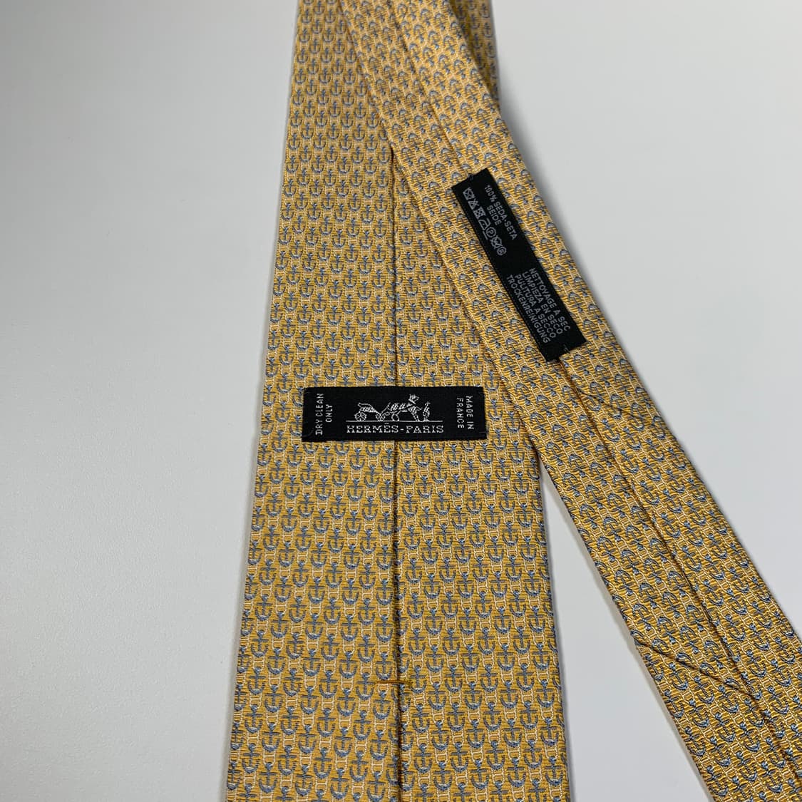 에르메스(HERMES) 신형라벨 명품넥타이 최상급 A+등급 상품이미지6