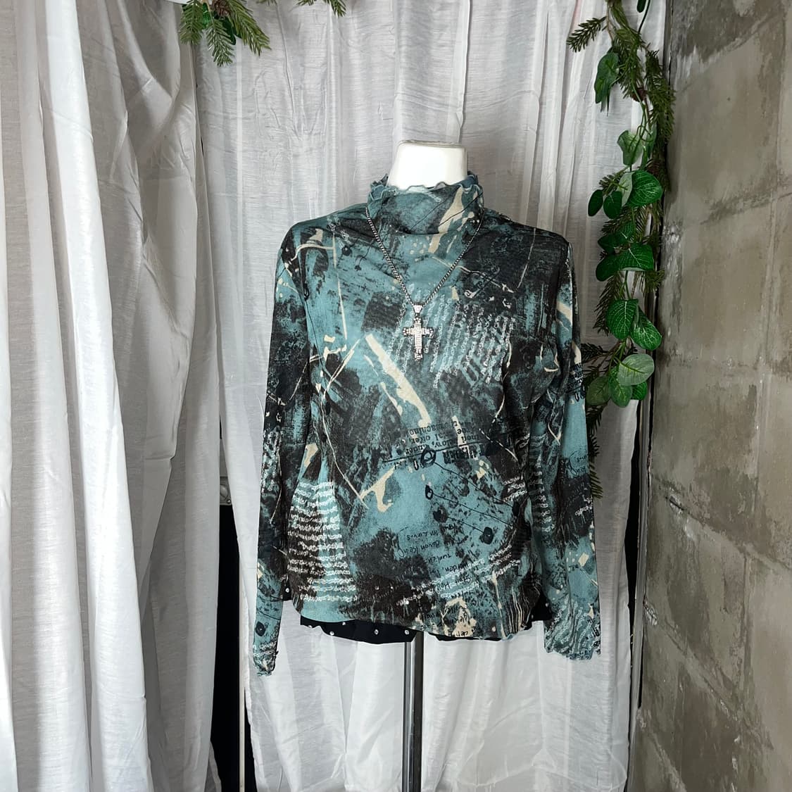 고스펑크 레이어드 롱슬리브 상품이미지1