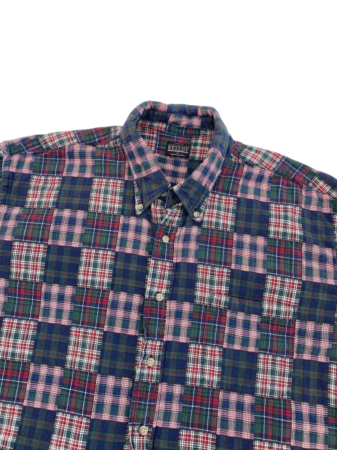 Relloy 플란넬 코튼 체크 셔츠 상품이미지3