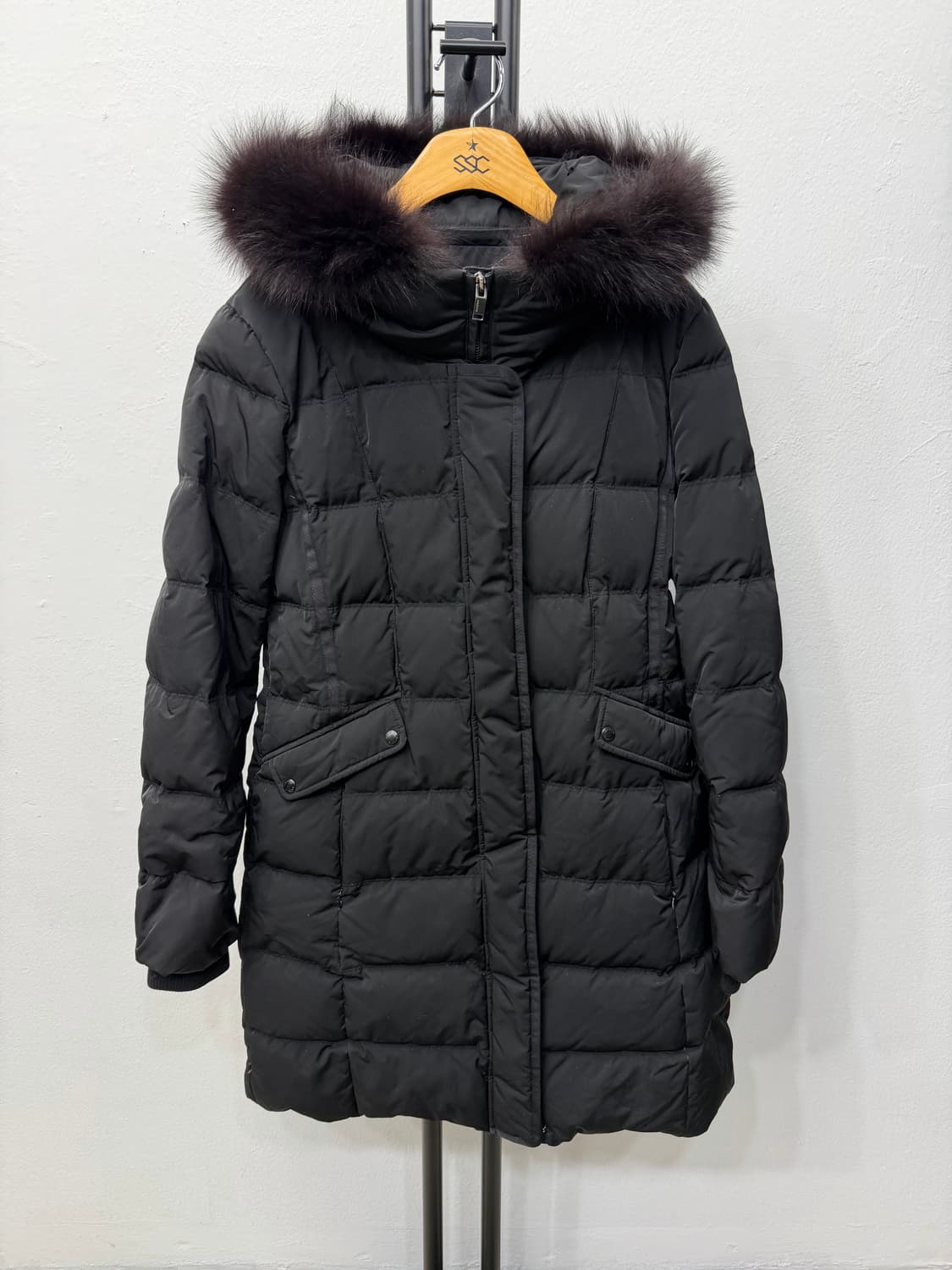 정품) 헤지스 여성패딩 M 상품이미지1