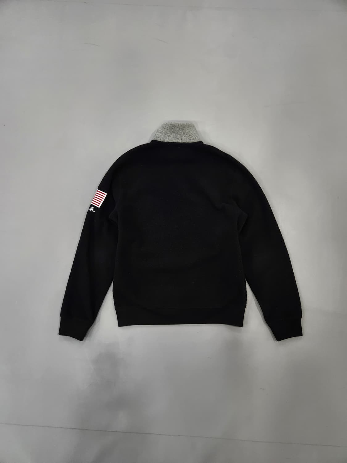 폴로 랄프로렌 90's USA 성조기 하프집업 플리스 S 상품이미지3