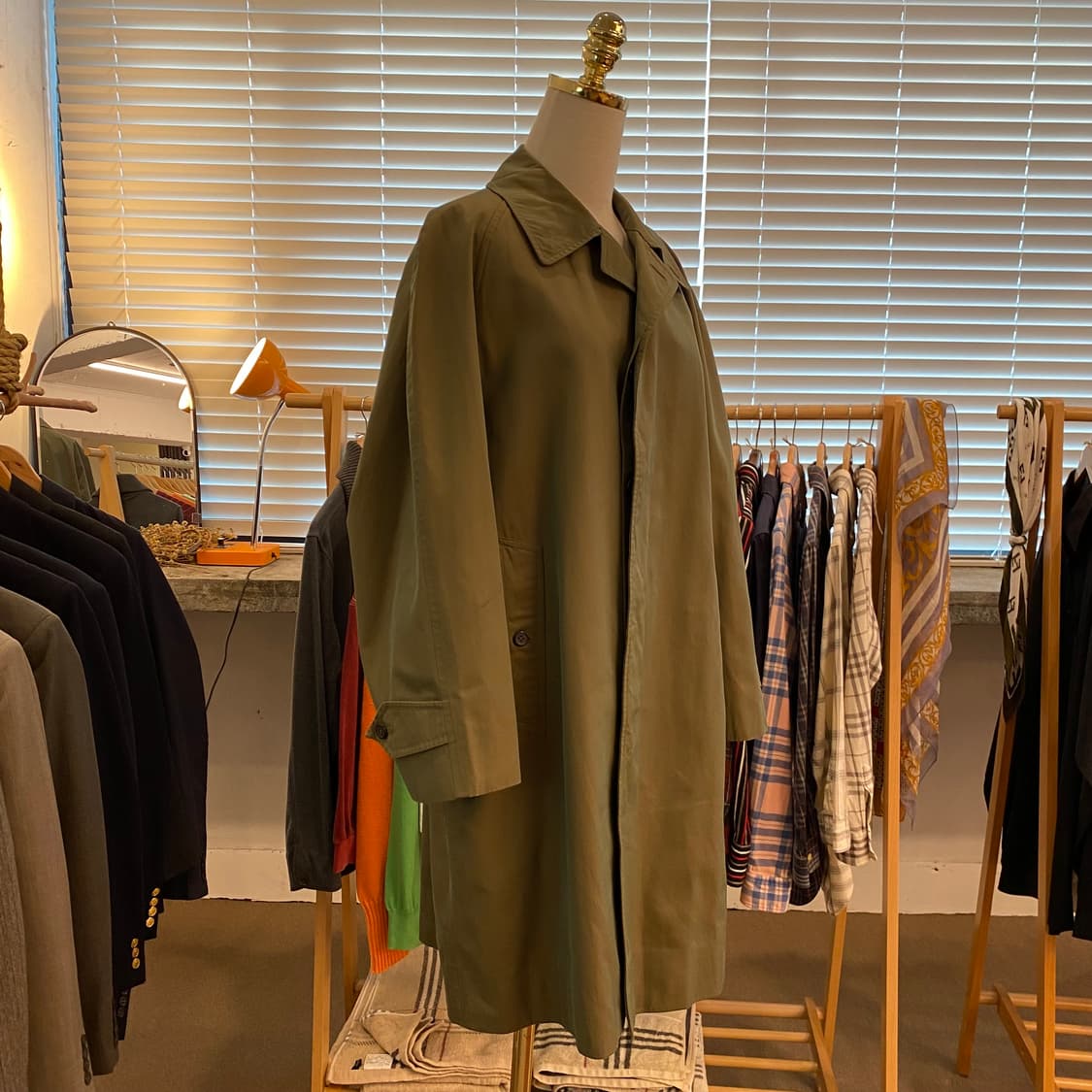 90‘s Burberry 레인 코트 상품이미지3