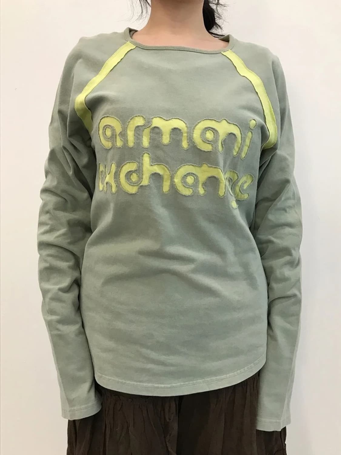 Armani Exchange Logo Long Sleeve 상품이미지2