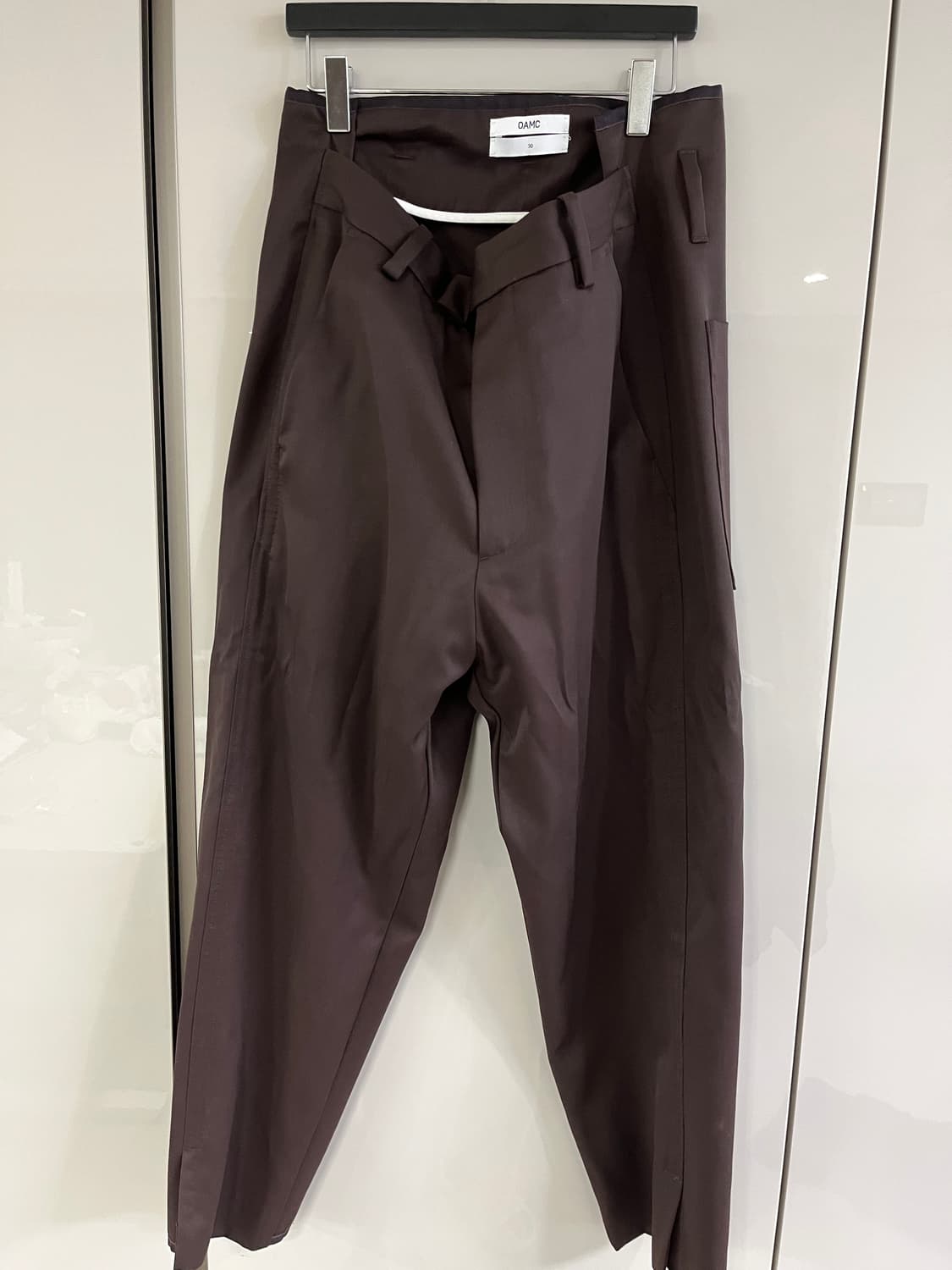 OAMC 남성 브라운 슬랙스 팬츠  상품이미지1