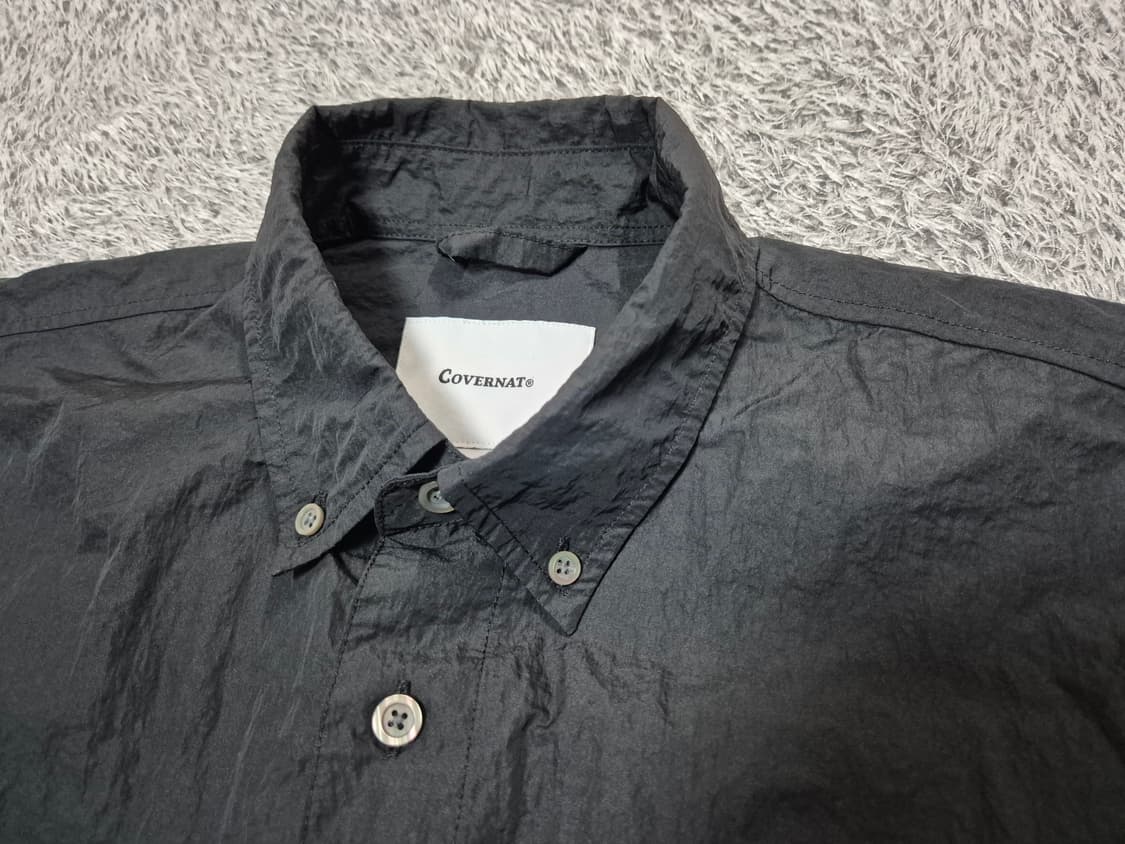 커버낫 남성 나일론 오버핏 반팔셔츠 100(L) 상품이미지3