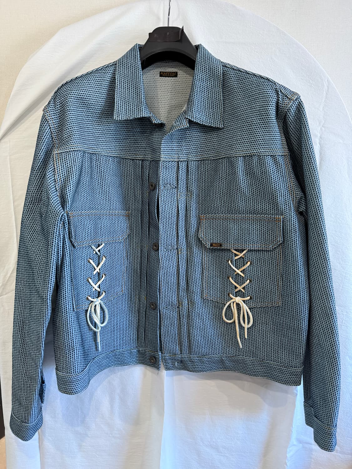 캐피탈 센츄리 데님 레이스업 2nd 자켓 no3 5사이즈 상품이미지3