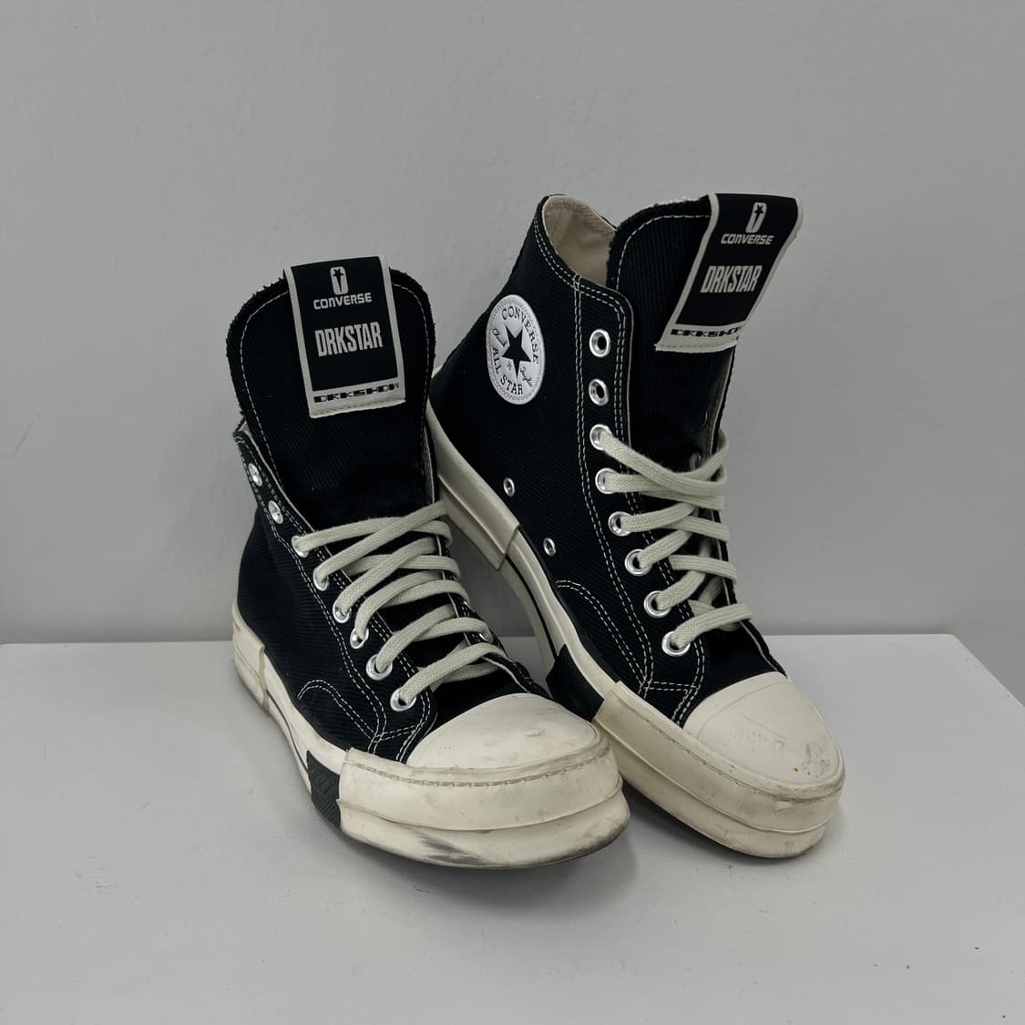 컨버스 x 릭오웬스 다크쉐도우 다크스타 척 70 하이 블랙 41 상품이미지1