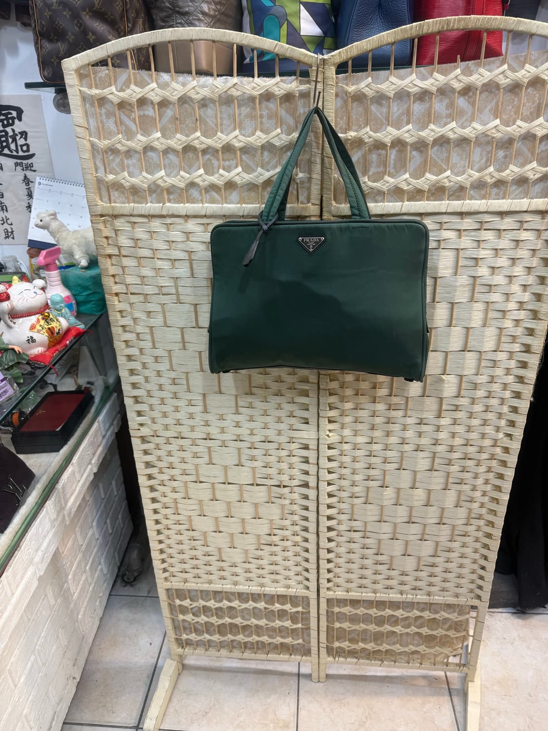 정품 프라다 나일론 토트백 팝니다 상품이미지1