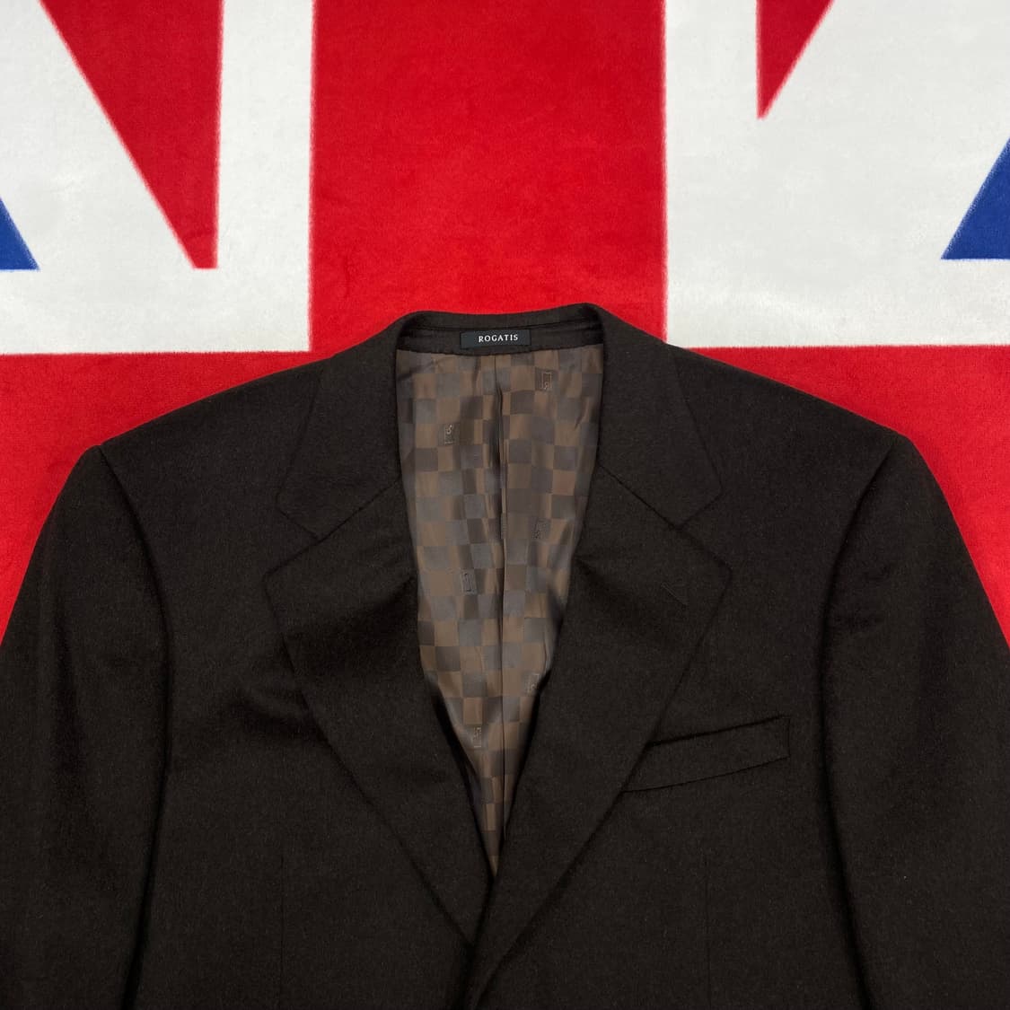 로가티스 캐시미어 100% 블레이져 42R 실측 105-110 상품이미지3