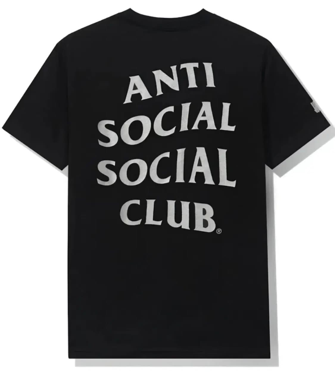 (새 상품) 안티소셜소셜클럽x언디핏 파라노이드 티셔츠 상품이미지1