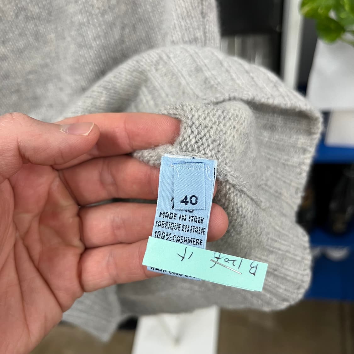 말로 캐시미어 100% 슬리브리스 터틀넥 40 상품이미지4