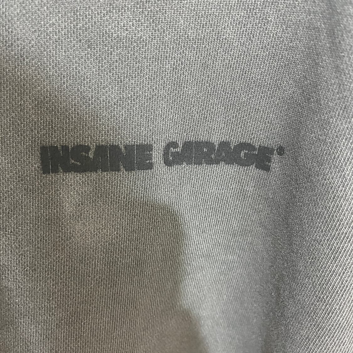 (2사이즈 105~110) 인세인개러지 플레임 피그먼트 후드티셔츠 상품이미지4