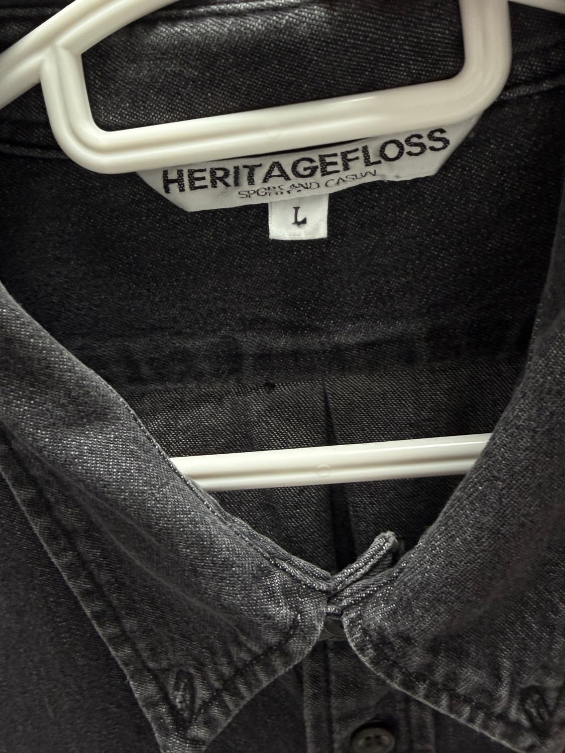 헤리티지플로스 데님셔츠 상품이미지2