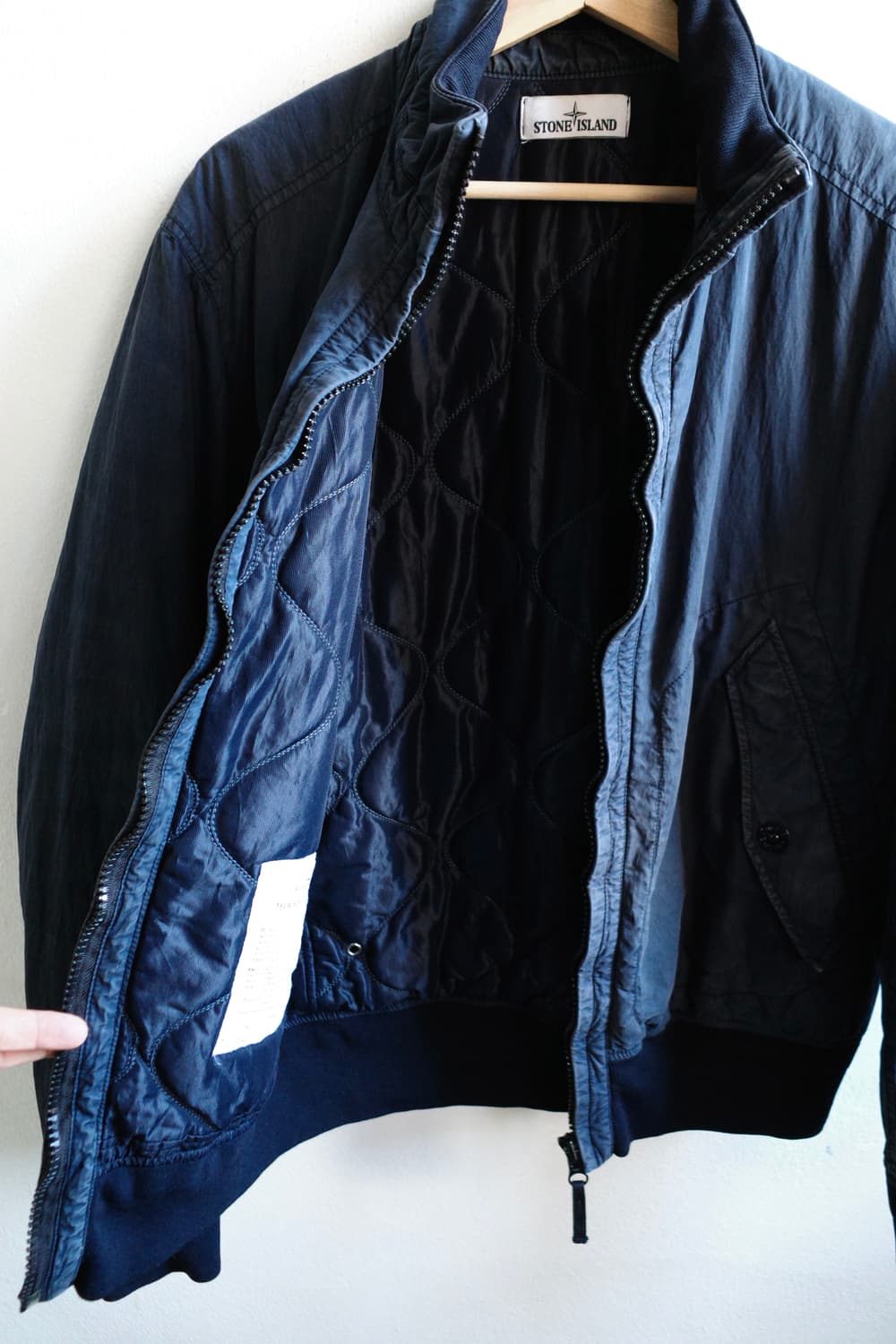 스톤아일랜드 텔라 50 봄버 자켓 상품이미지5