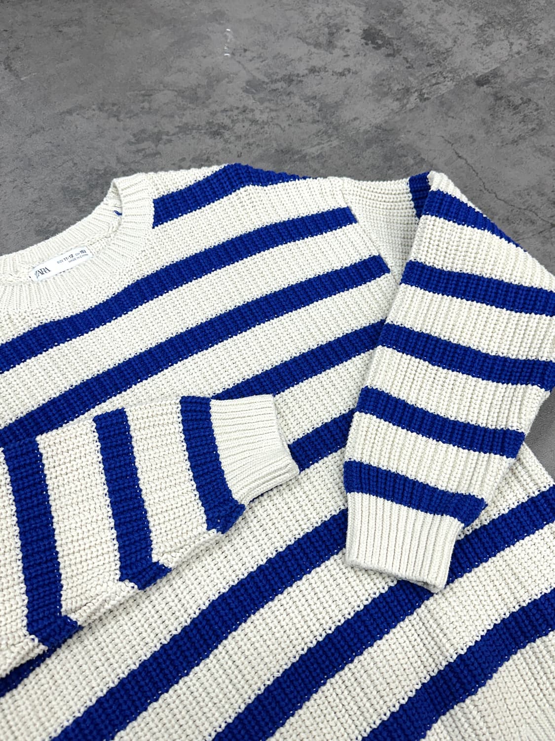 자라 스트라이프 니트 상품이미지3