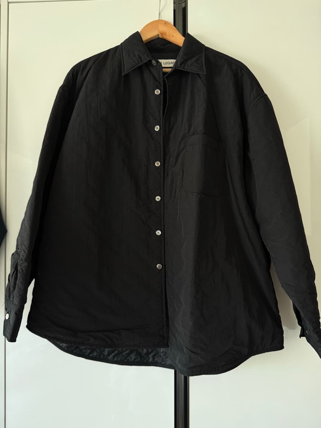 아워레가시 패딩 셔츠 46 사이즈 상품이미지1