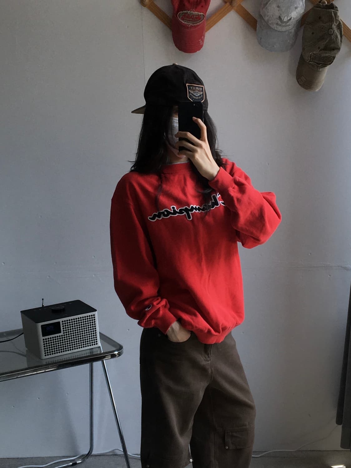 챔피온 90s USA 레이어드 맨투맨 상품이미지2