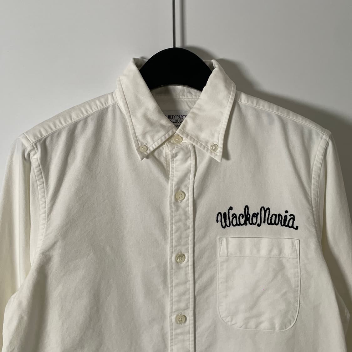 14AW 와코마리아 그래픽 옥스포드 셔츠 (on.621)   상품이미지4
