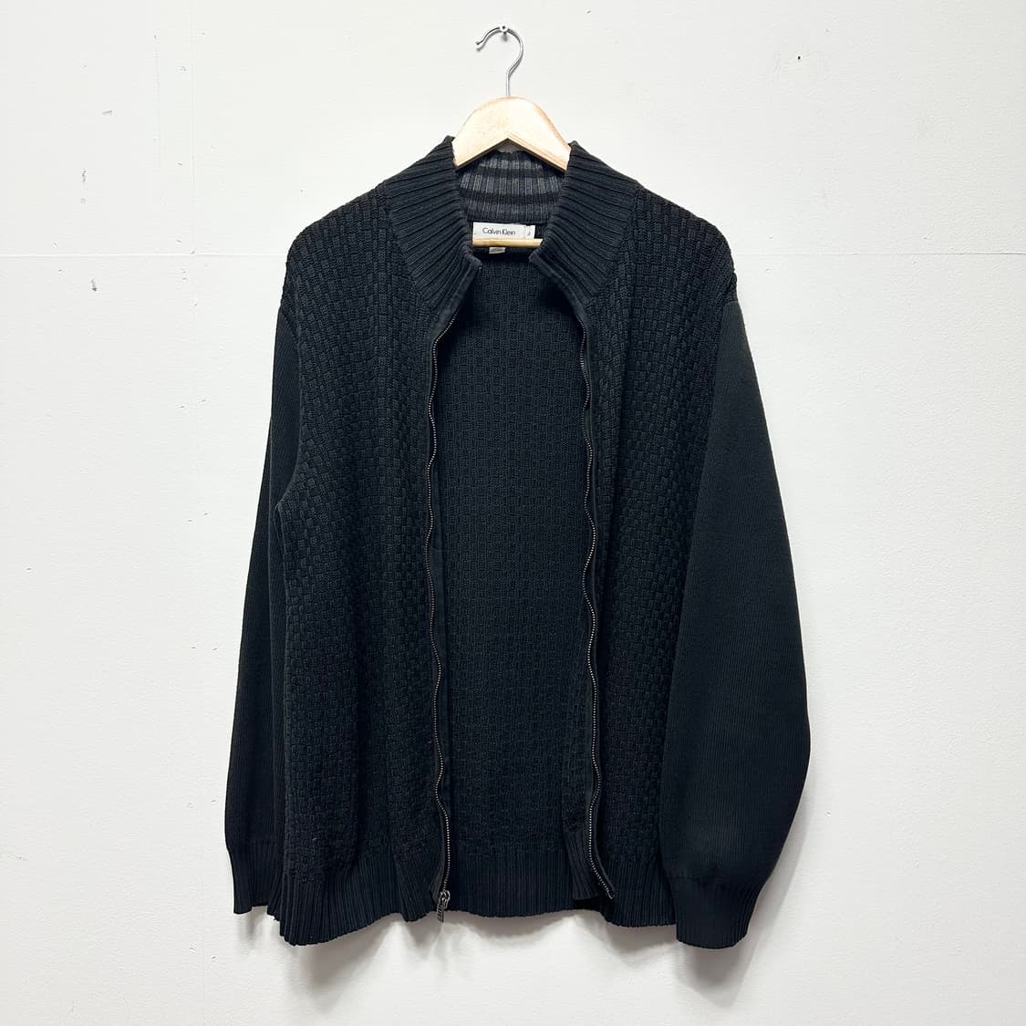 켈빈클라인 ck 니트집업 가디건 상품이미지1