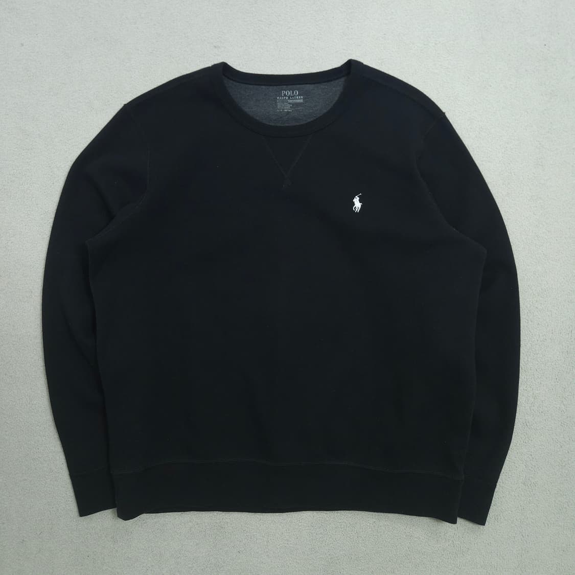 폴로 랄프 로렌 맨투맨 L 블랙 상품이미지1