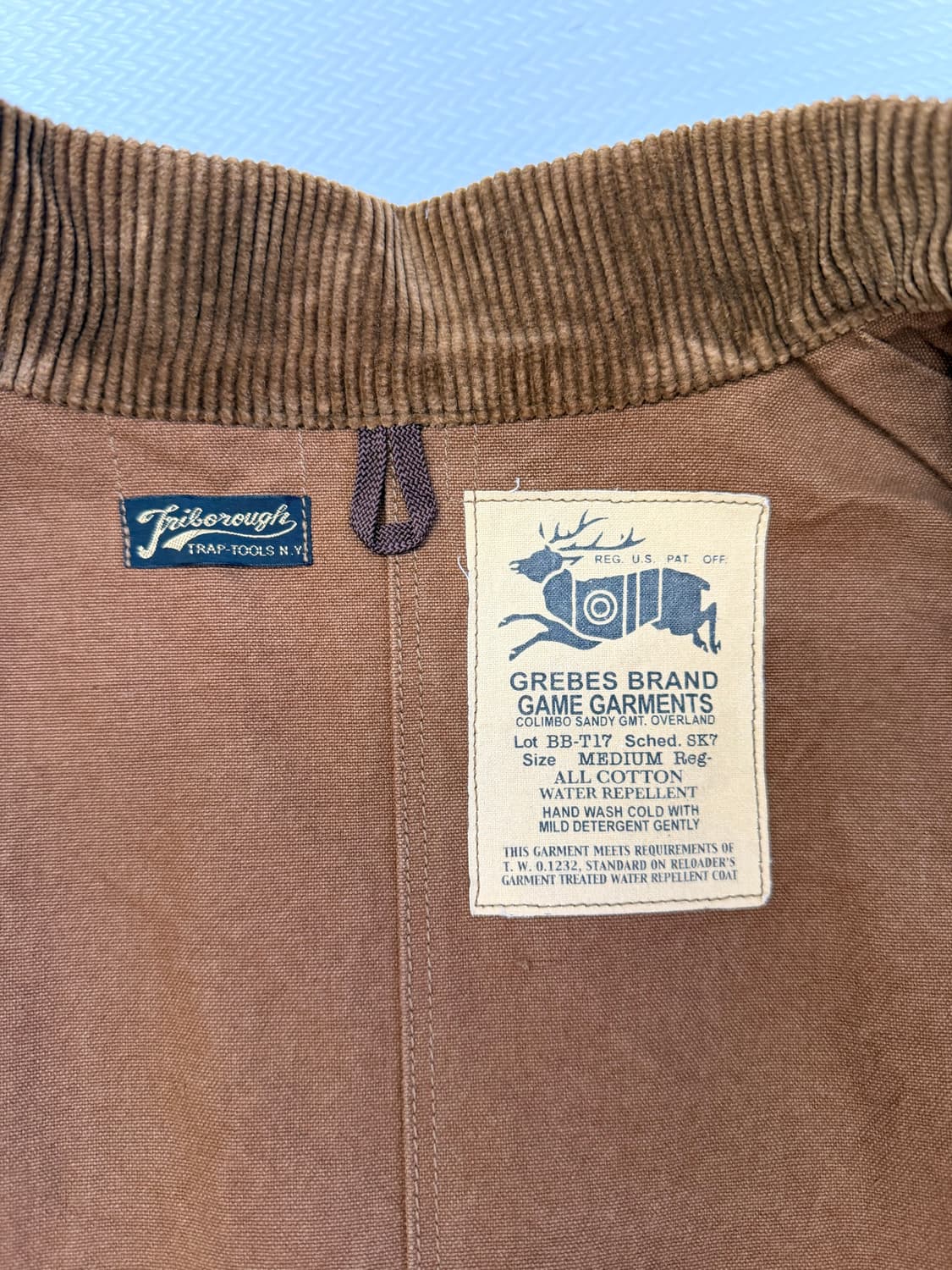 콜림보 헌팅자켓 BROAD-LAND BELTED GAME JACKET 상품이미지6