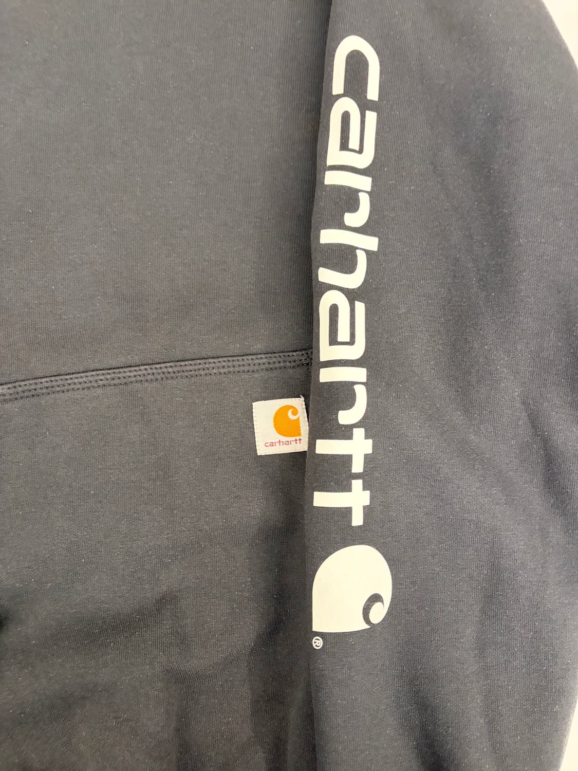 [S] 칼하트 팔 로고 후드티 상품이미지2