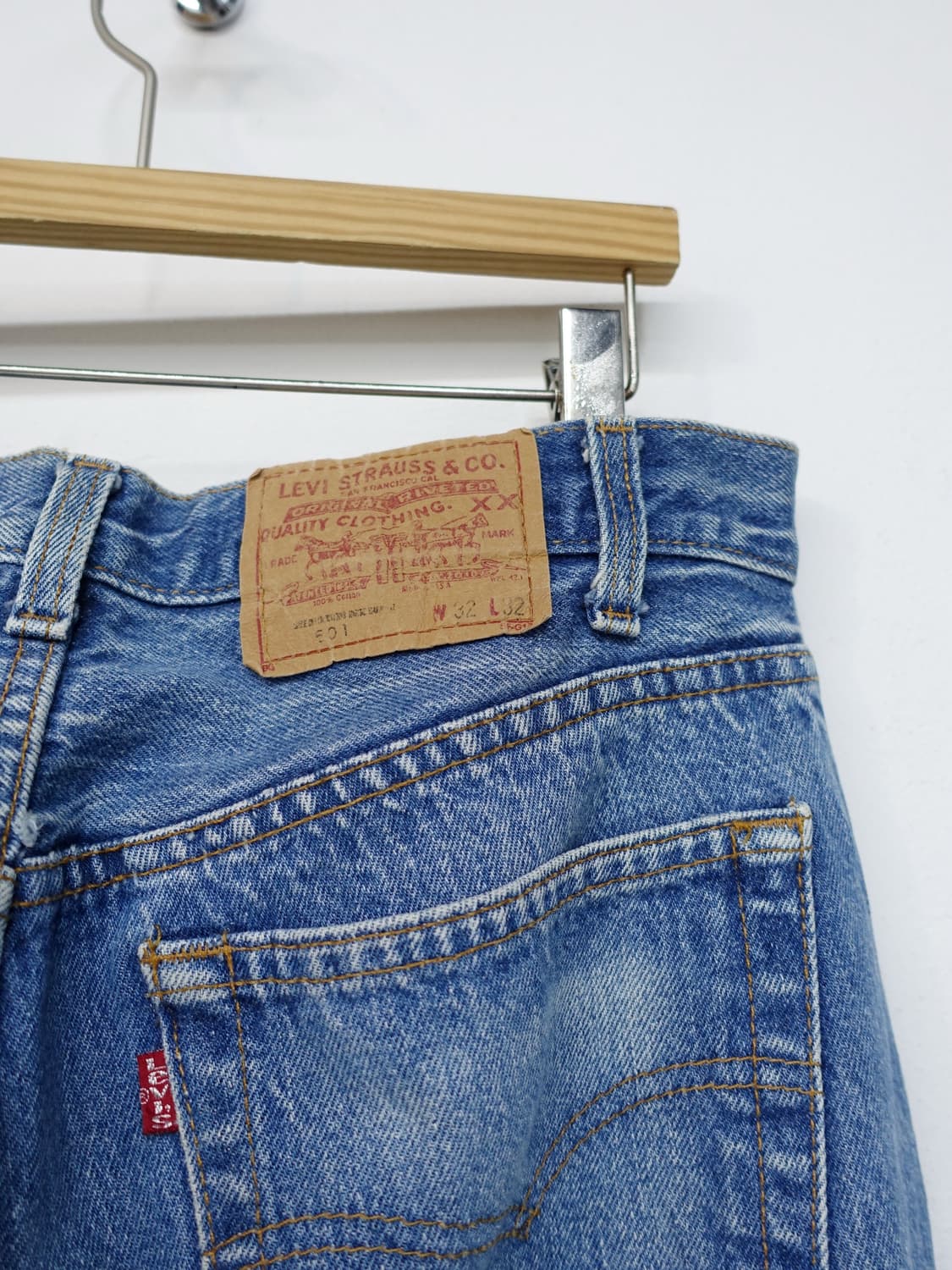 80's 리바이스 501 데님 팬츠 made in u.s.a 상품이미지9