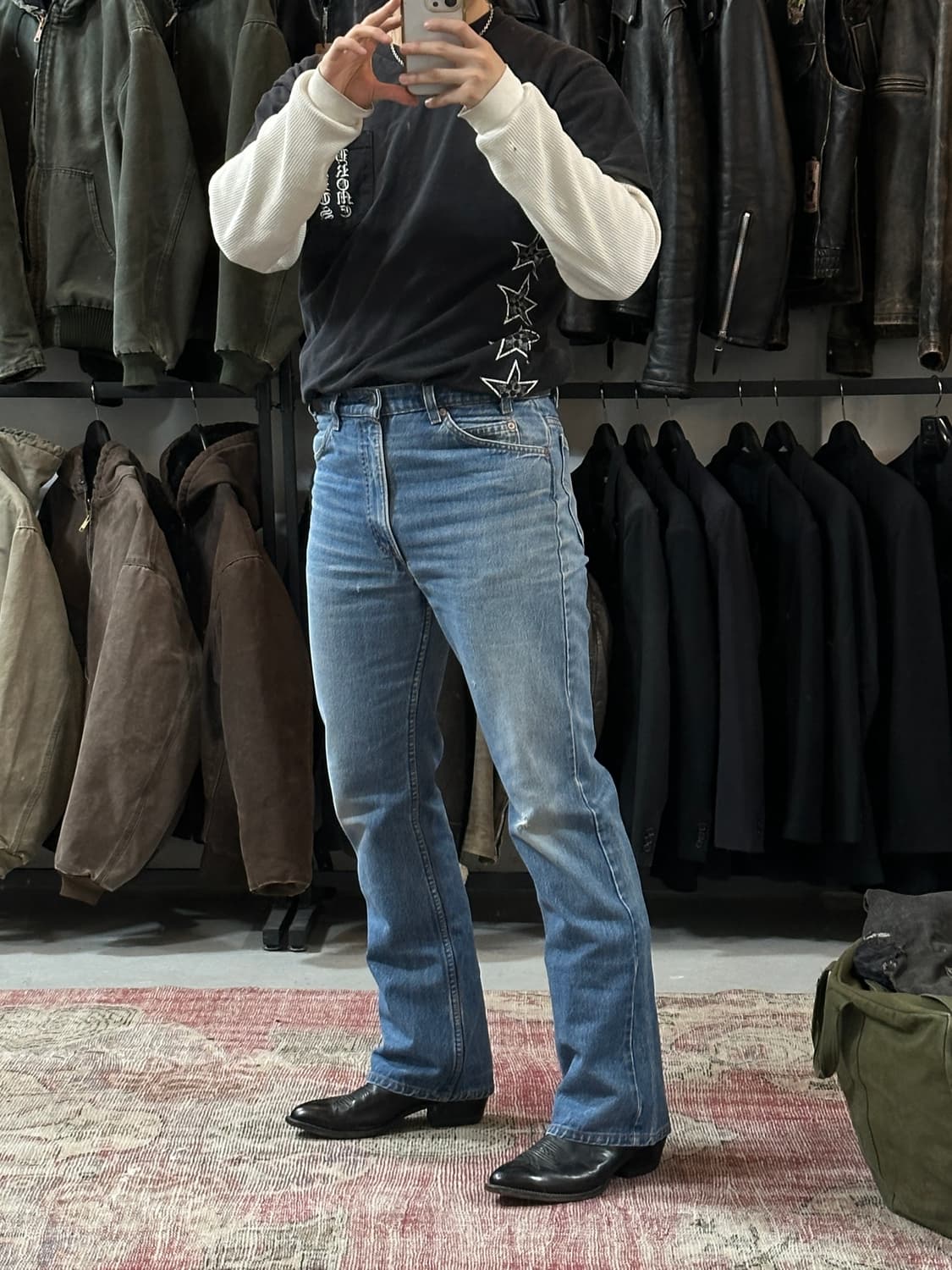 90’s USA Made 토니라마 카우보이 웨스턴 부츠 상품이미지10