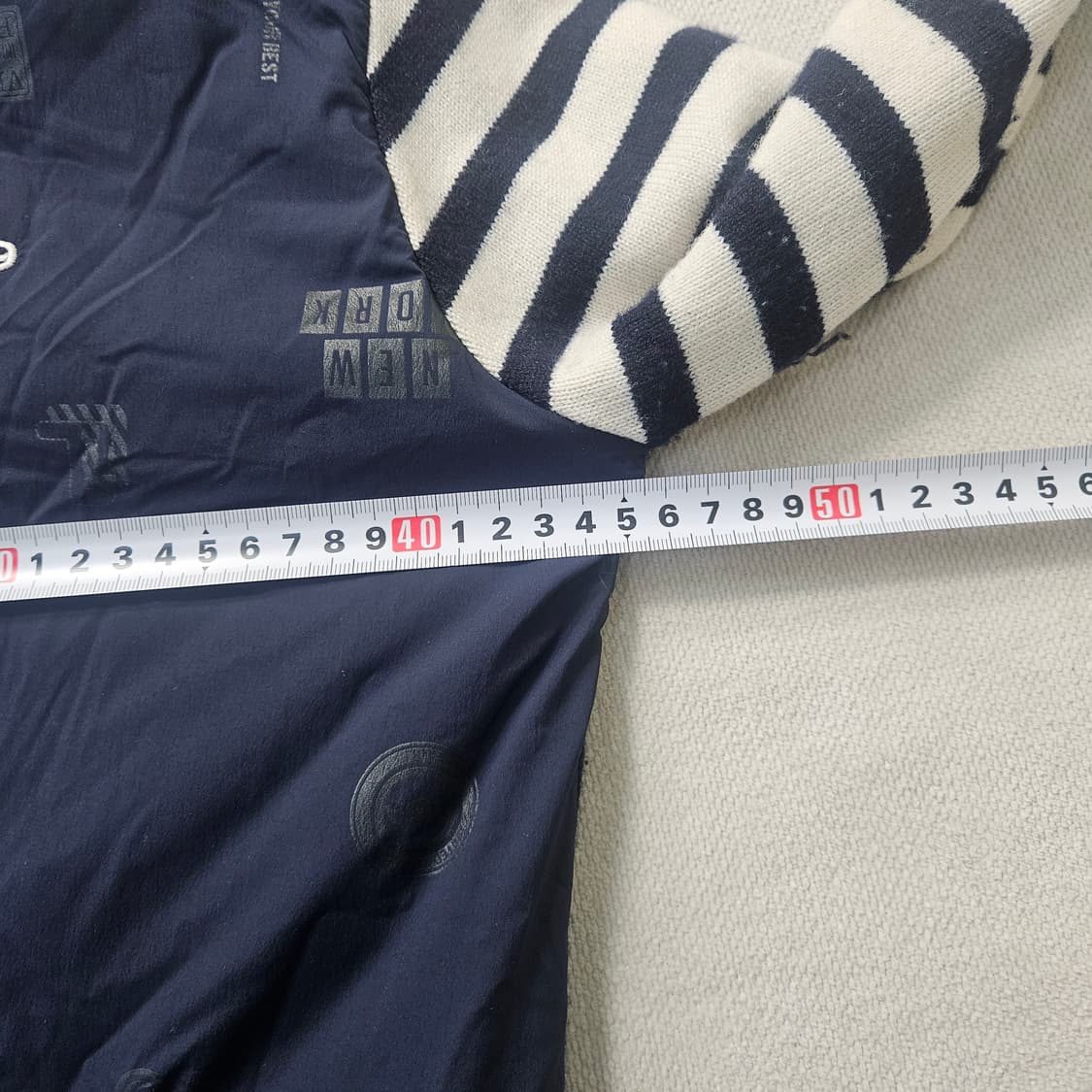 90 핑 여성 방풍 니트 집업 자켓 0325Y 상품이미지4