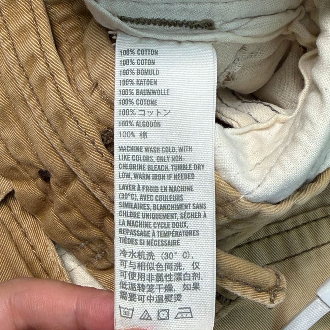 홀리스터 카고 하프 팬츠 베이지 36 상품이미지6