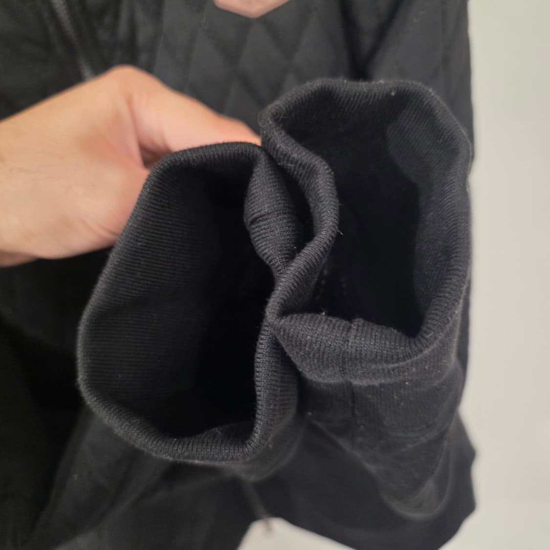 테디베어 블랙 다이아 퀼팅 자켓 105 상품이미지5