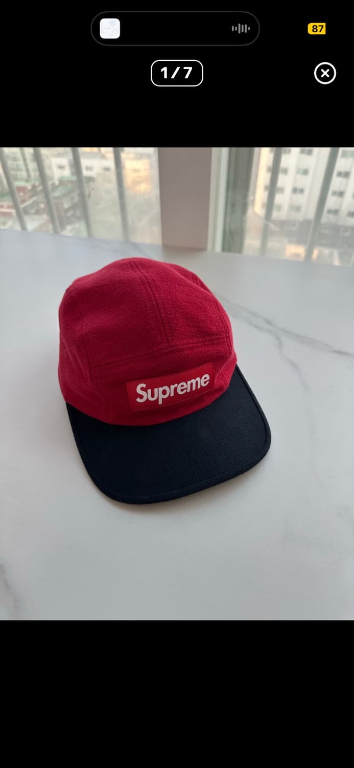 Supreme cap 상품이미지1