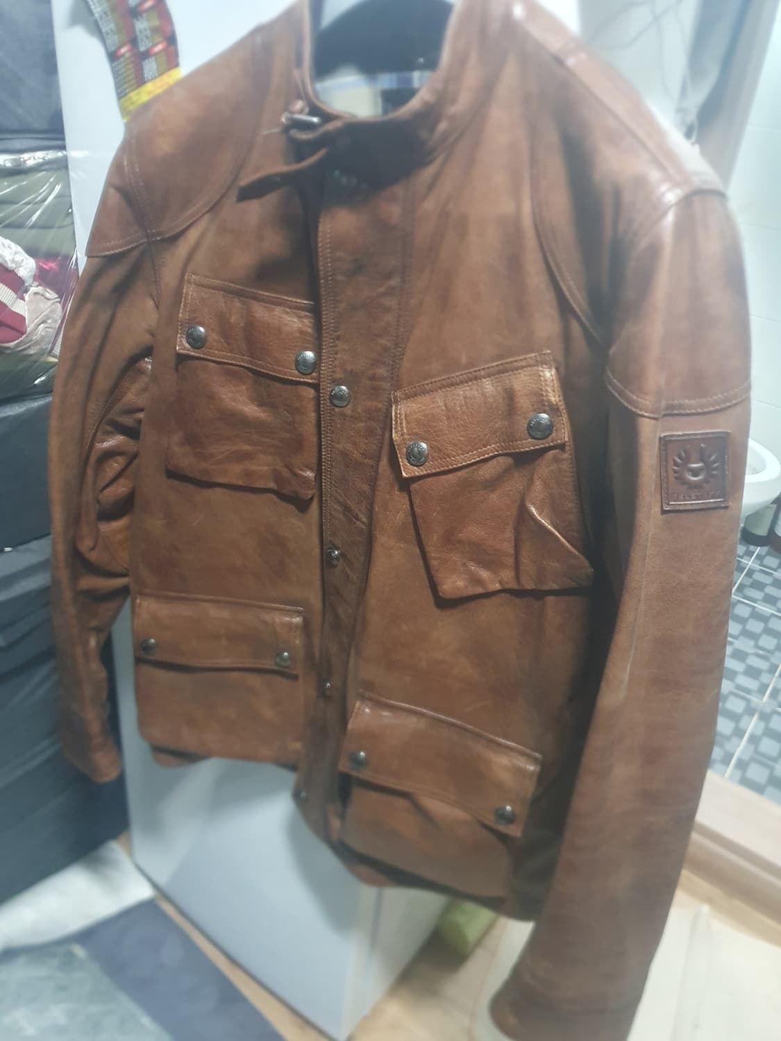 벨스타프 팬서 브라운 52사이즈 상품이미지1