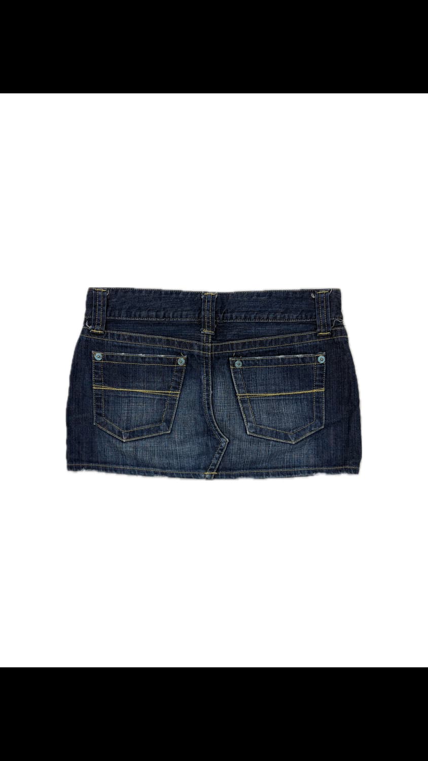 low-rise mini denim skirt 로우라이즈 미니 데님스커트 상품이미지2