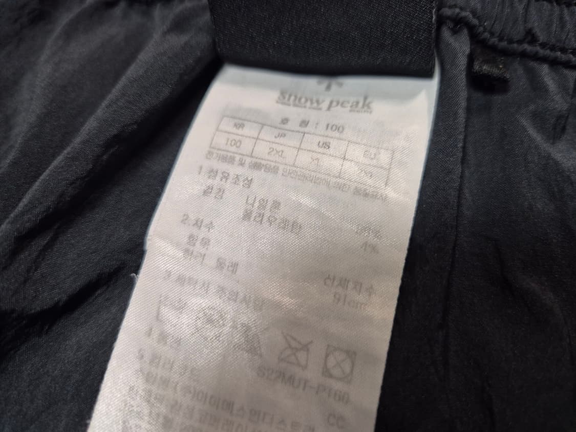 스노우피크 남성 냉감 카고 조거팬츠 91(36) 상품이미지8