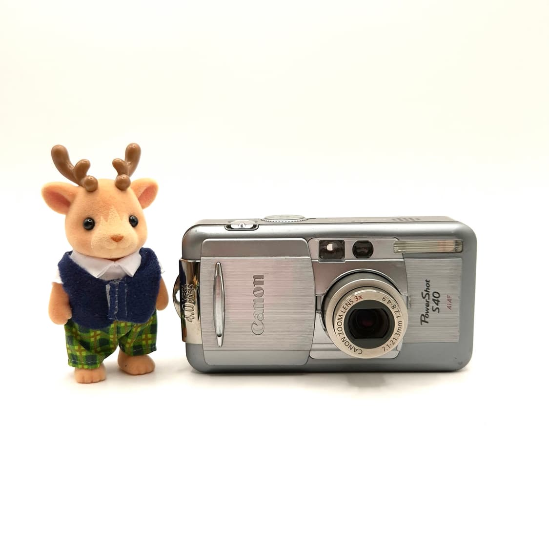 캐논 파워샷 S40 그레이 ✨ 클래식 감성 하이엔드 디카 상품이미지1