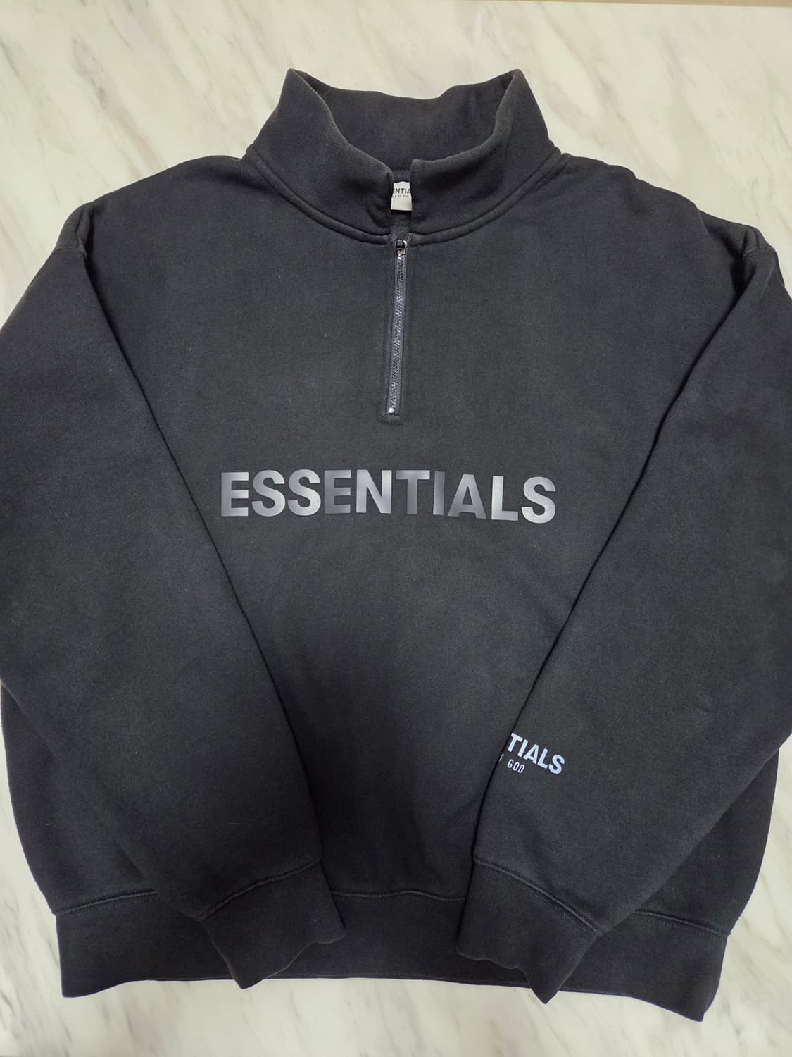 피오갓에센셜 하프집업 풀오버 스웻셔츠 상품이미지1