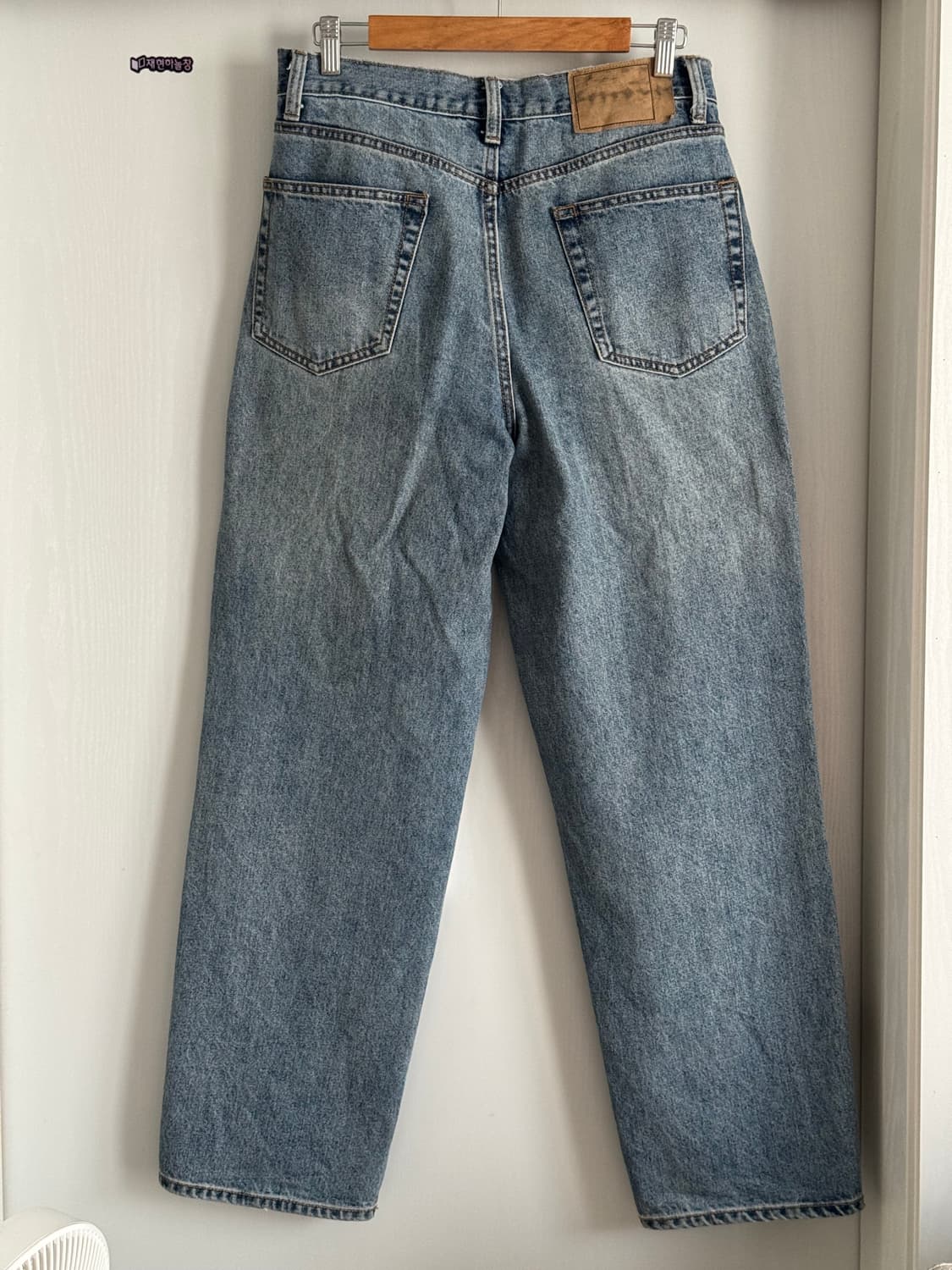 [M] 디스이즈네버댓 레귤러 진 워시드 블루 상품이미지5