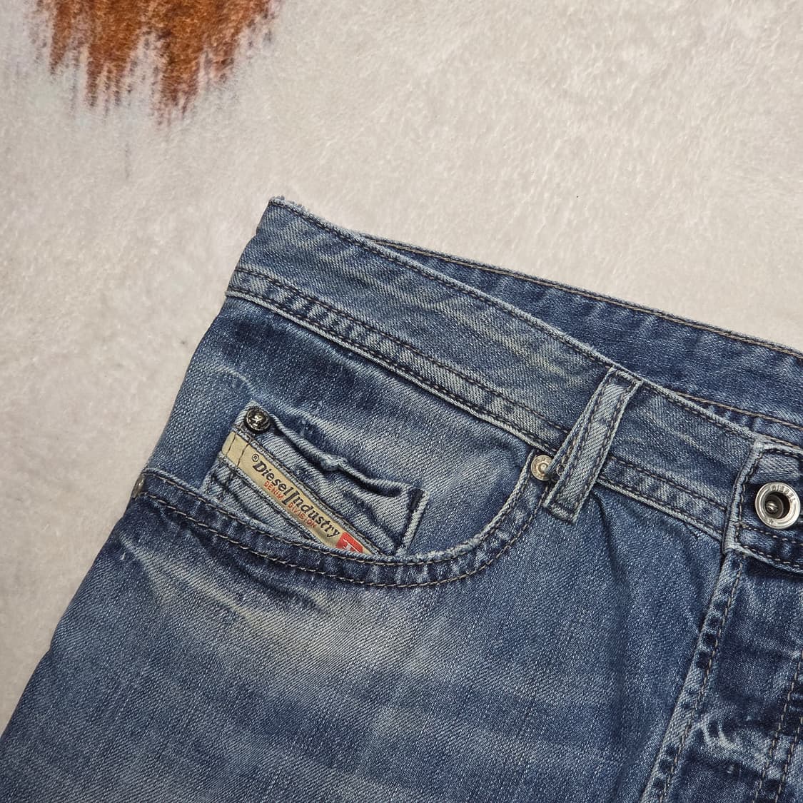 디젤 중청 데님 팬츠 상품이미지6