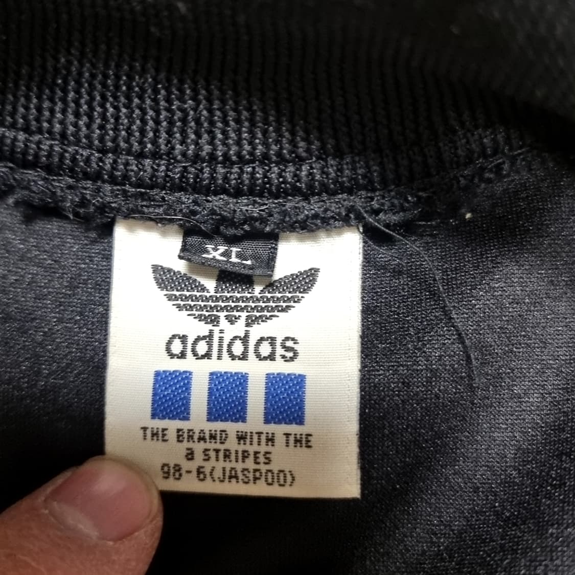 아디다스 검정/노랑 트랙탑(105) 상품이미지3