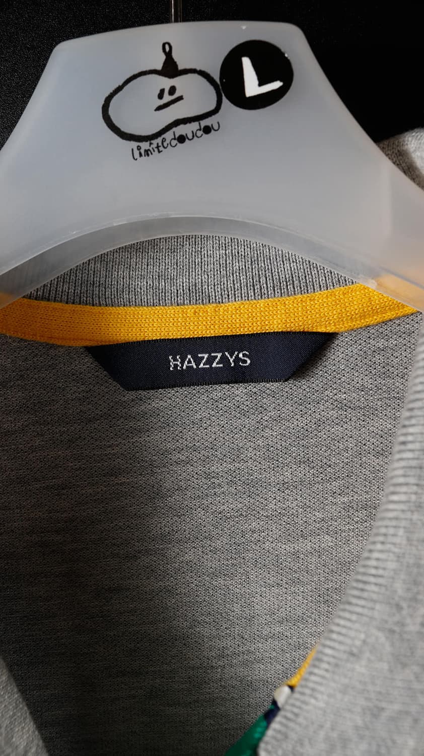 해지스 회색 카라티 상품이미지4