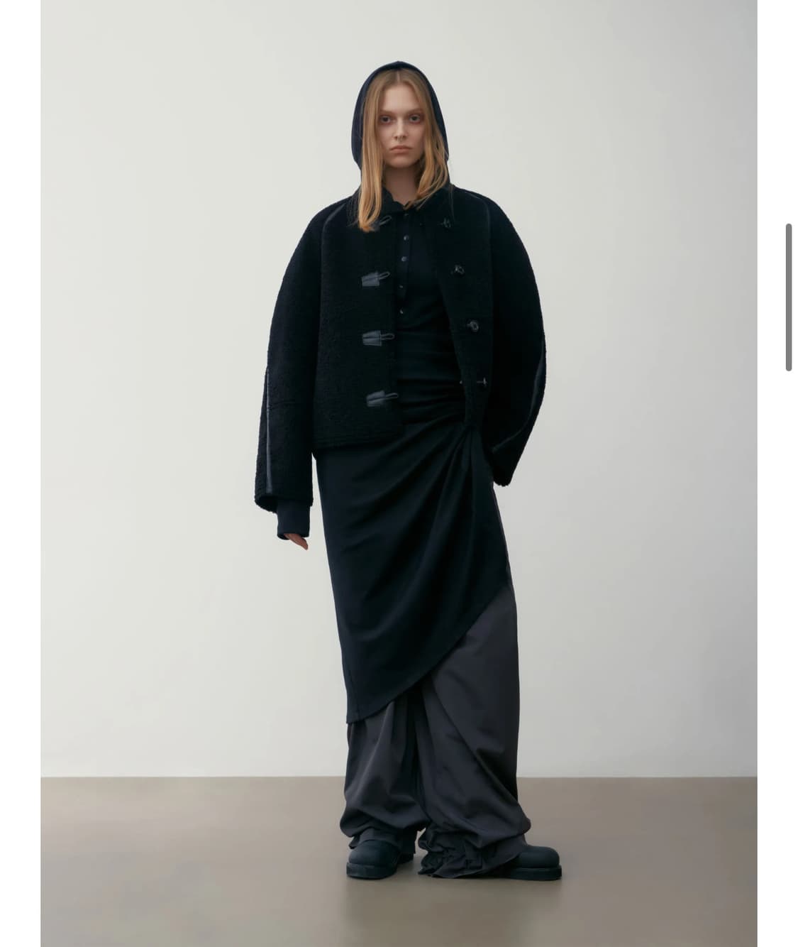 로우클래식 시어링 리버시블 코트 상품이미지2