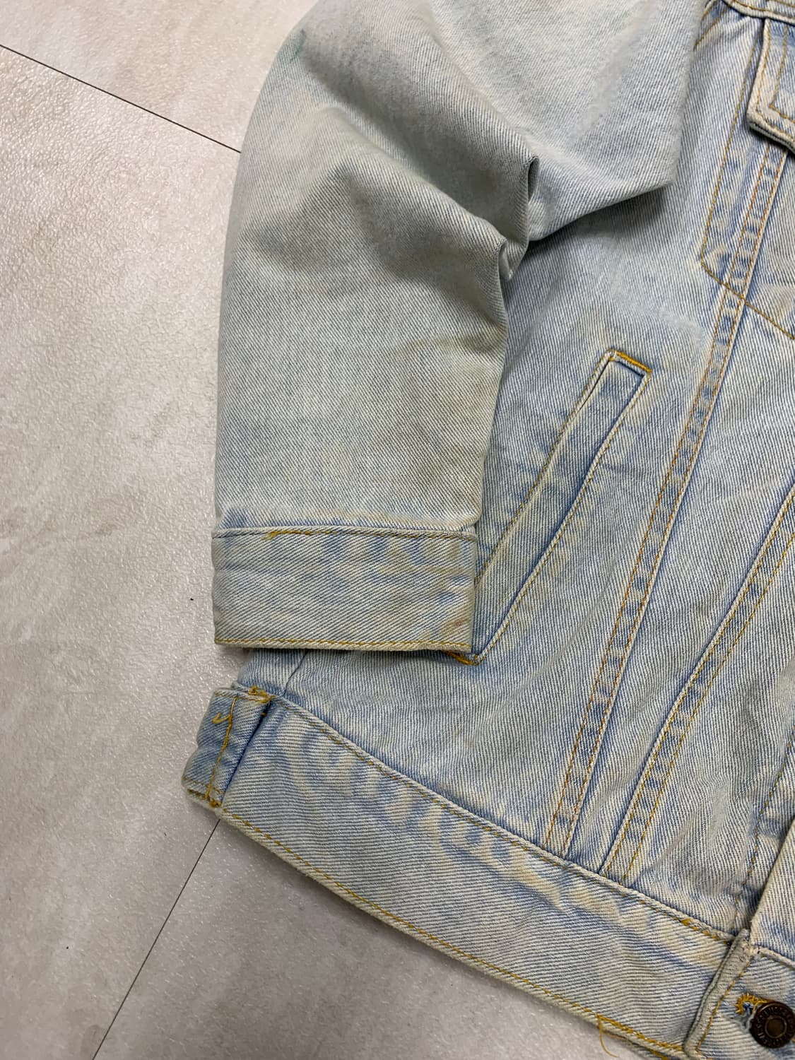 리바이스 연청 데님자켓 #130 상품이미지4