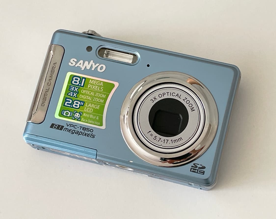 sanyo 산요 VPC T850 8.1MP 빈티지카메라 상품이미지1
