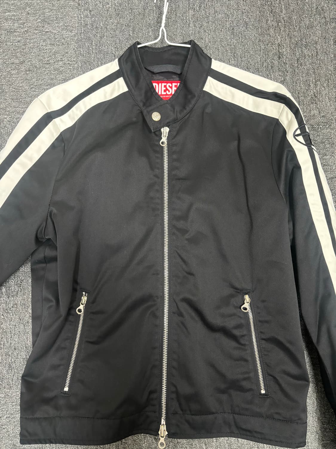 디젤 바이커 자켓 블랙 48사이즈 상품이미지2