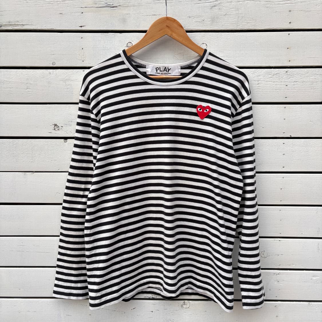 Comme des Garcons 꼼데가르송 스트라이프 롱슬리브 티셔츠 상품이미지1