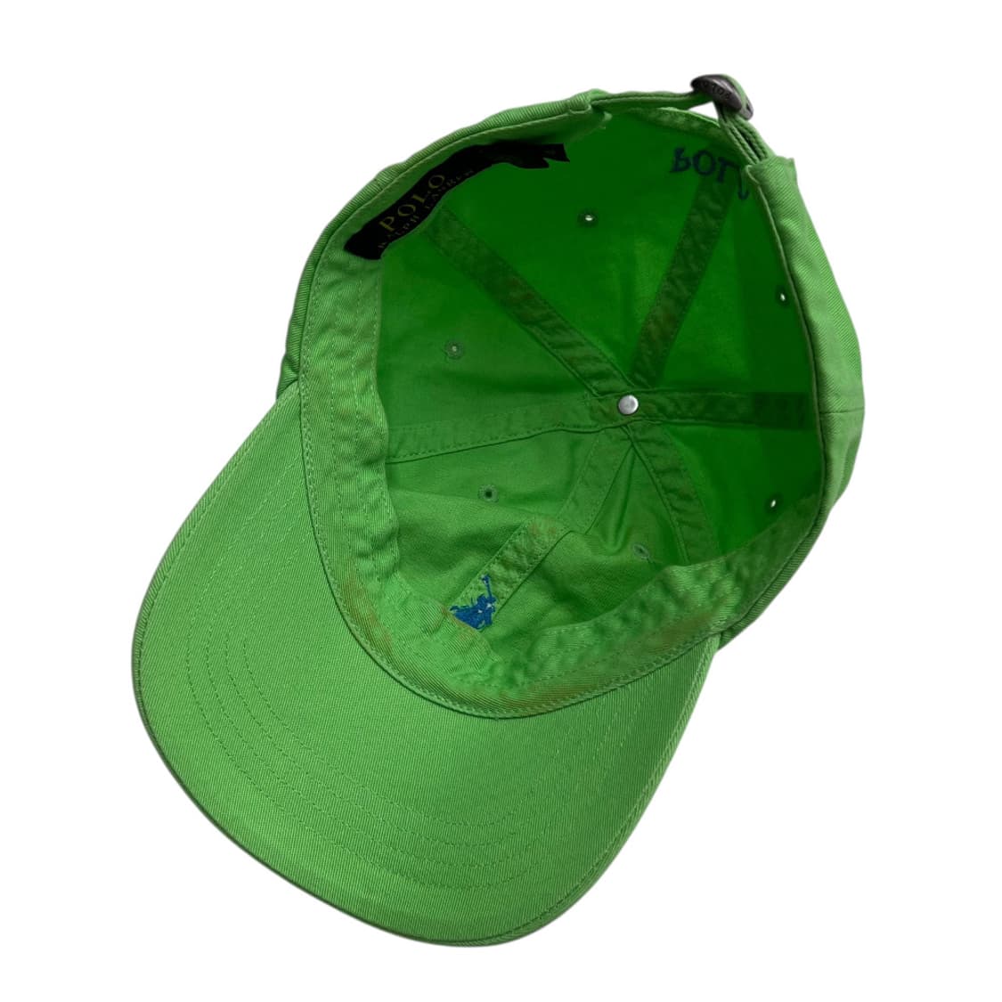 폴로 랄프로렌 스카이블루포니 그린 볼캡 상품이미지8