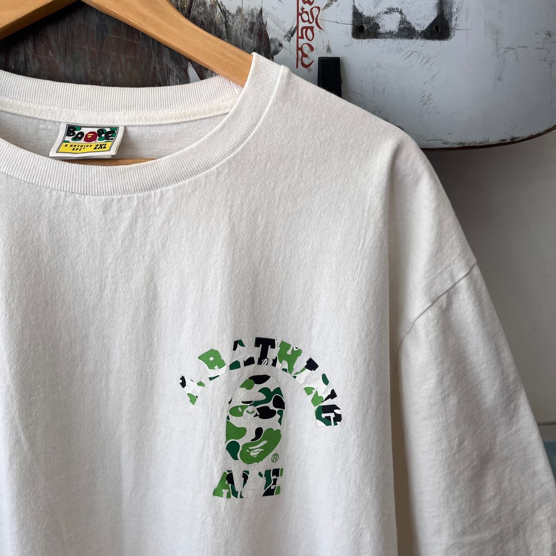2XL 베이프 카모 헤드 반팔/W2917 상품이미지2