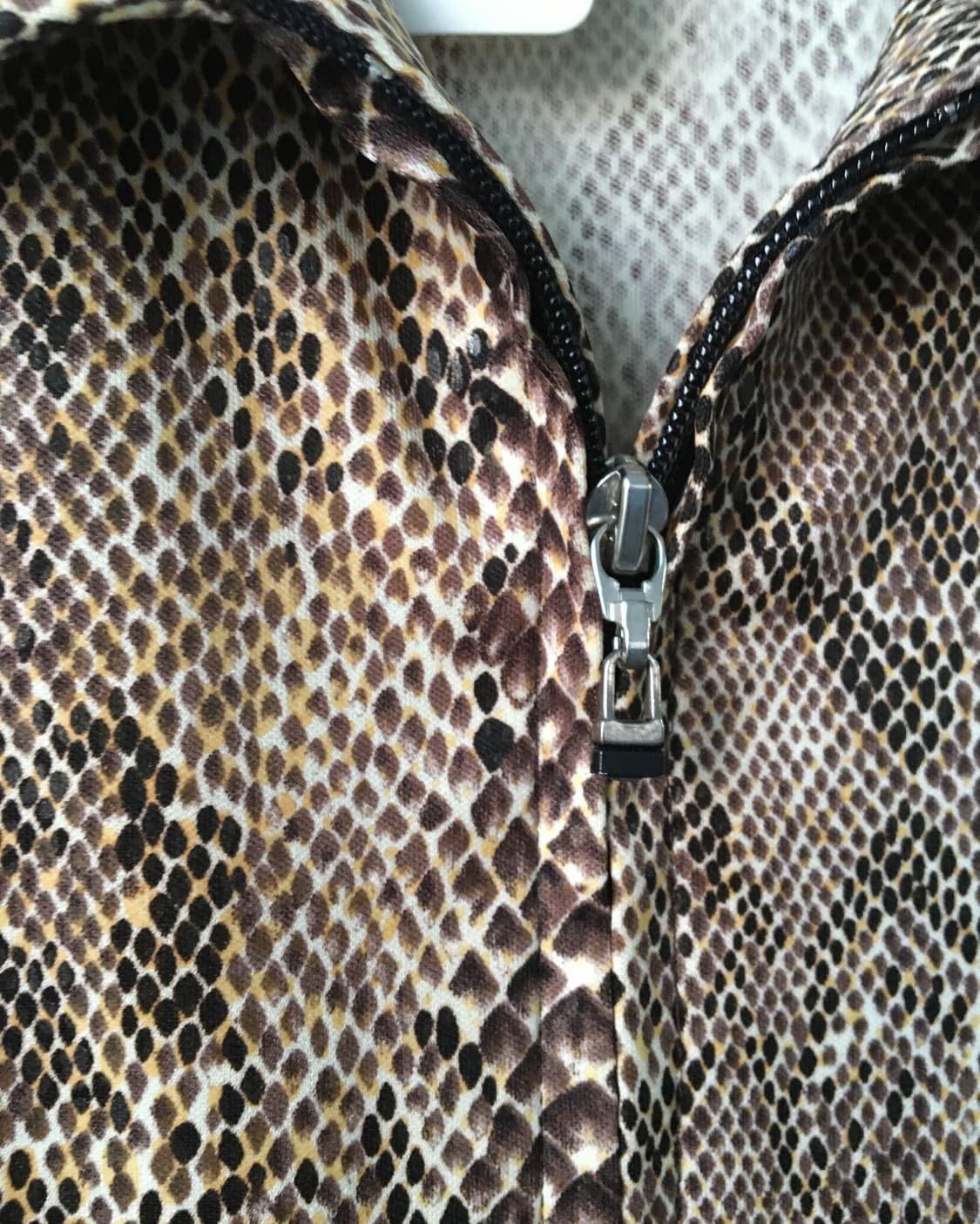 Python pattern shirt zip up 상품이미지3