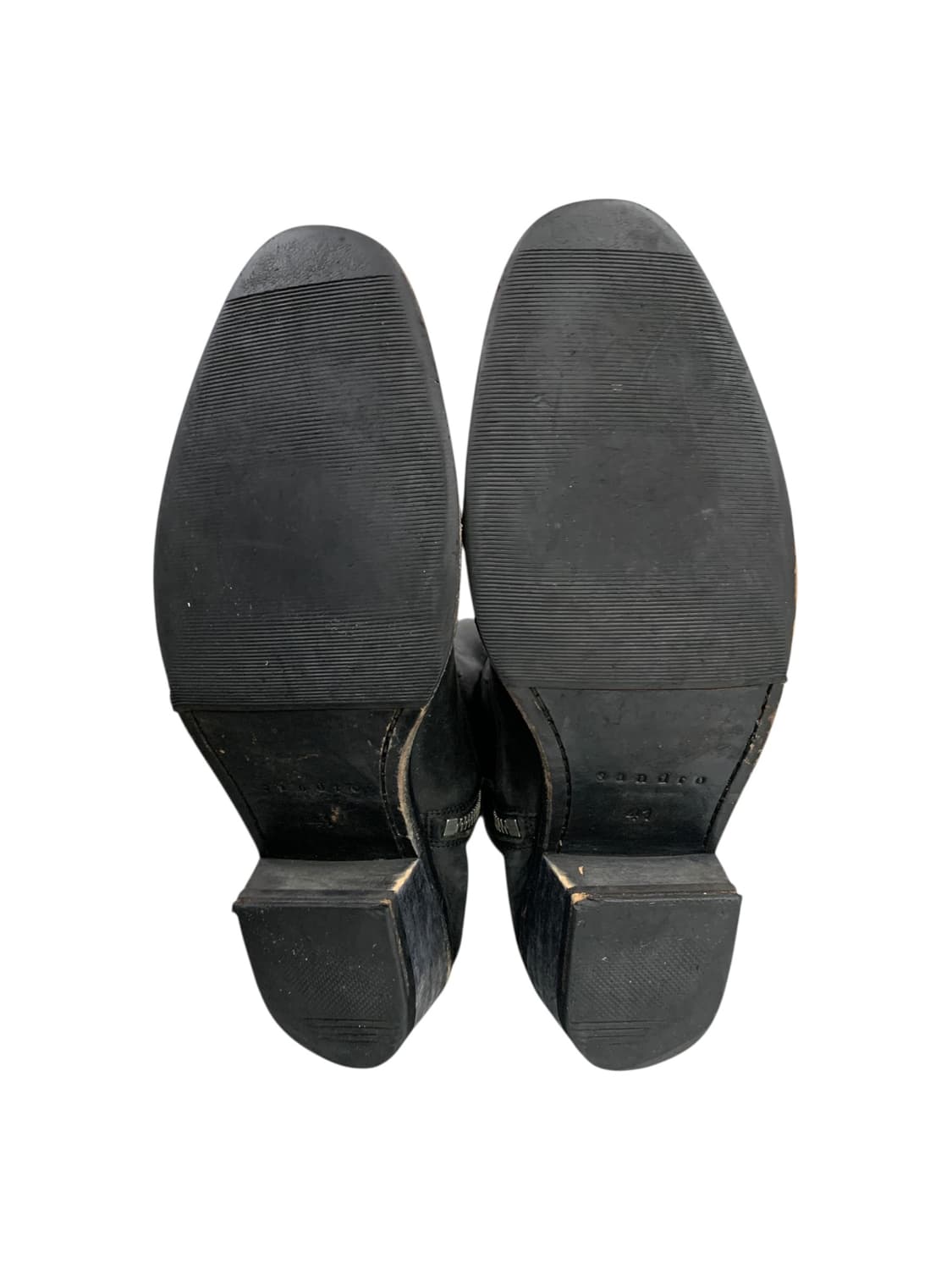 산드로 레더 첼시 집업 부츠 블랙 41(260) 상품이미지6